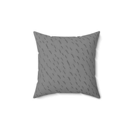 Raindrop Rhythm Square Pillow