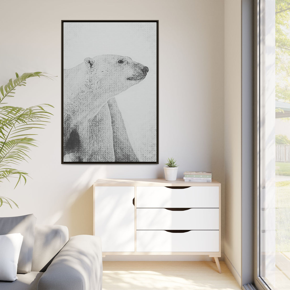 Polar Bear Portrait, Ukkusiksalik National Park