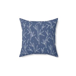 Serene Bamboo Square Pillow