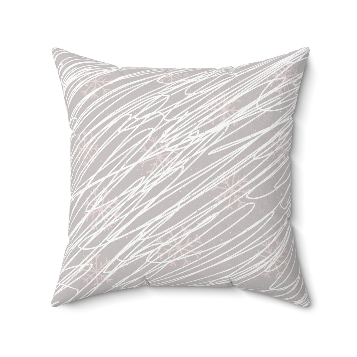 Frosted Whimsy Square Pillow