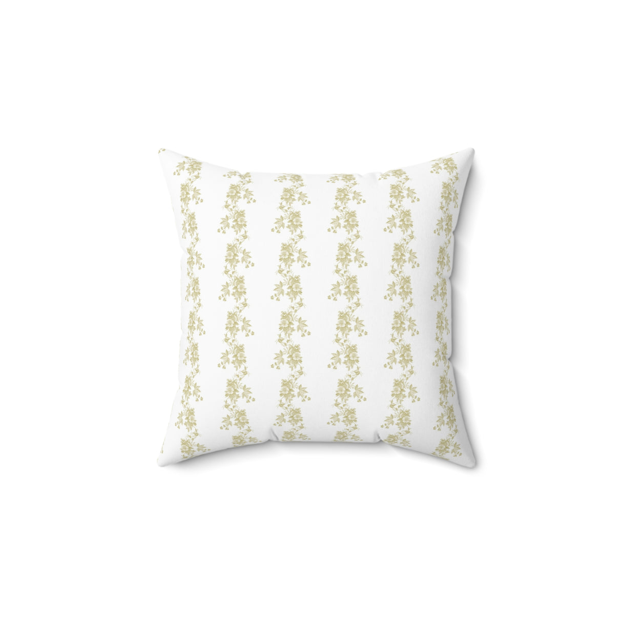 Ivy Cascade Elegance Square Pillow