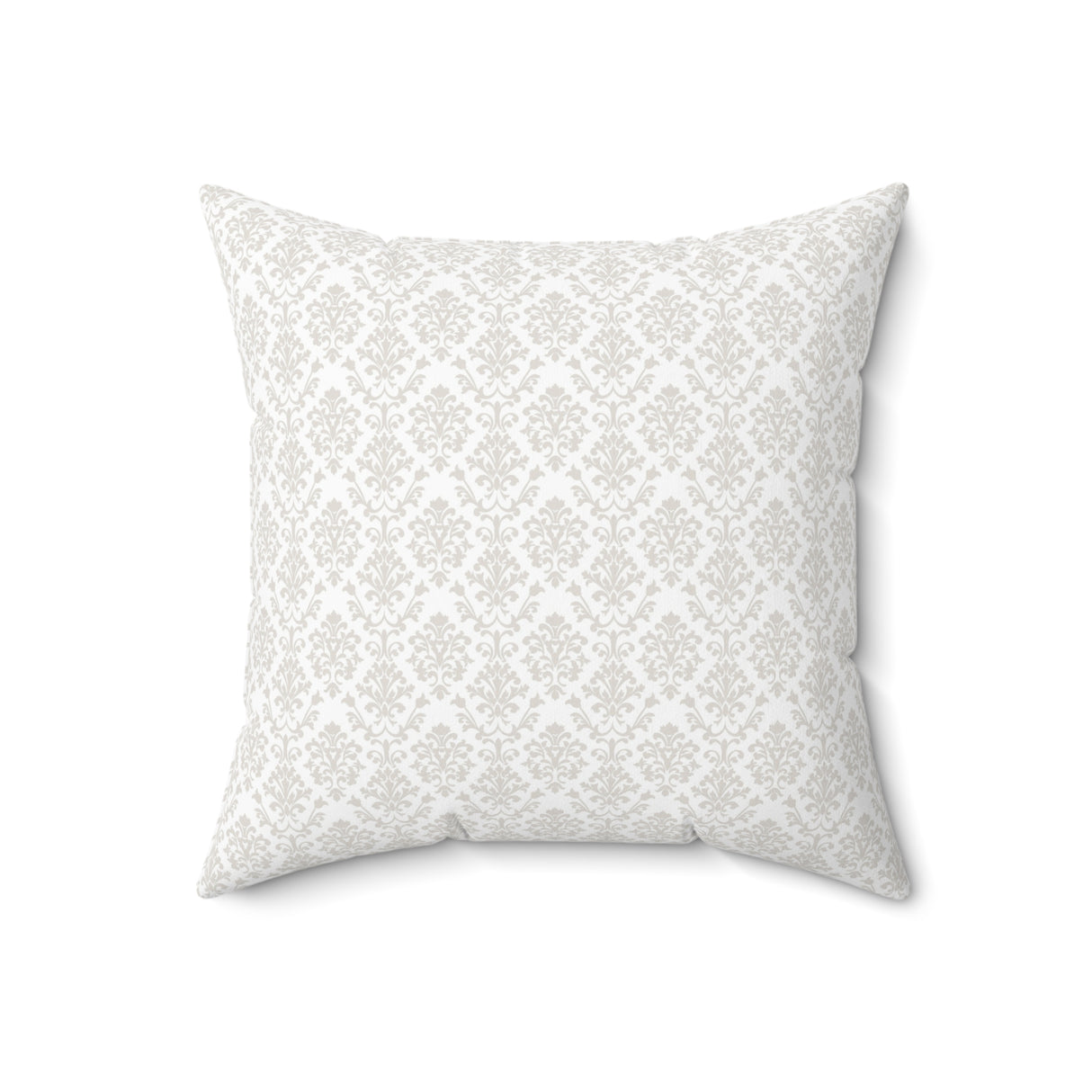 Classic Damask Grace Square Pillow