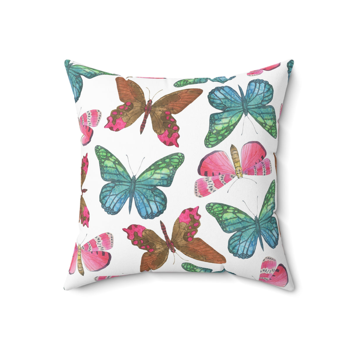 Wings of Whimsy Square Pillow