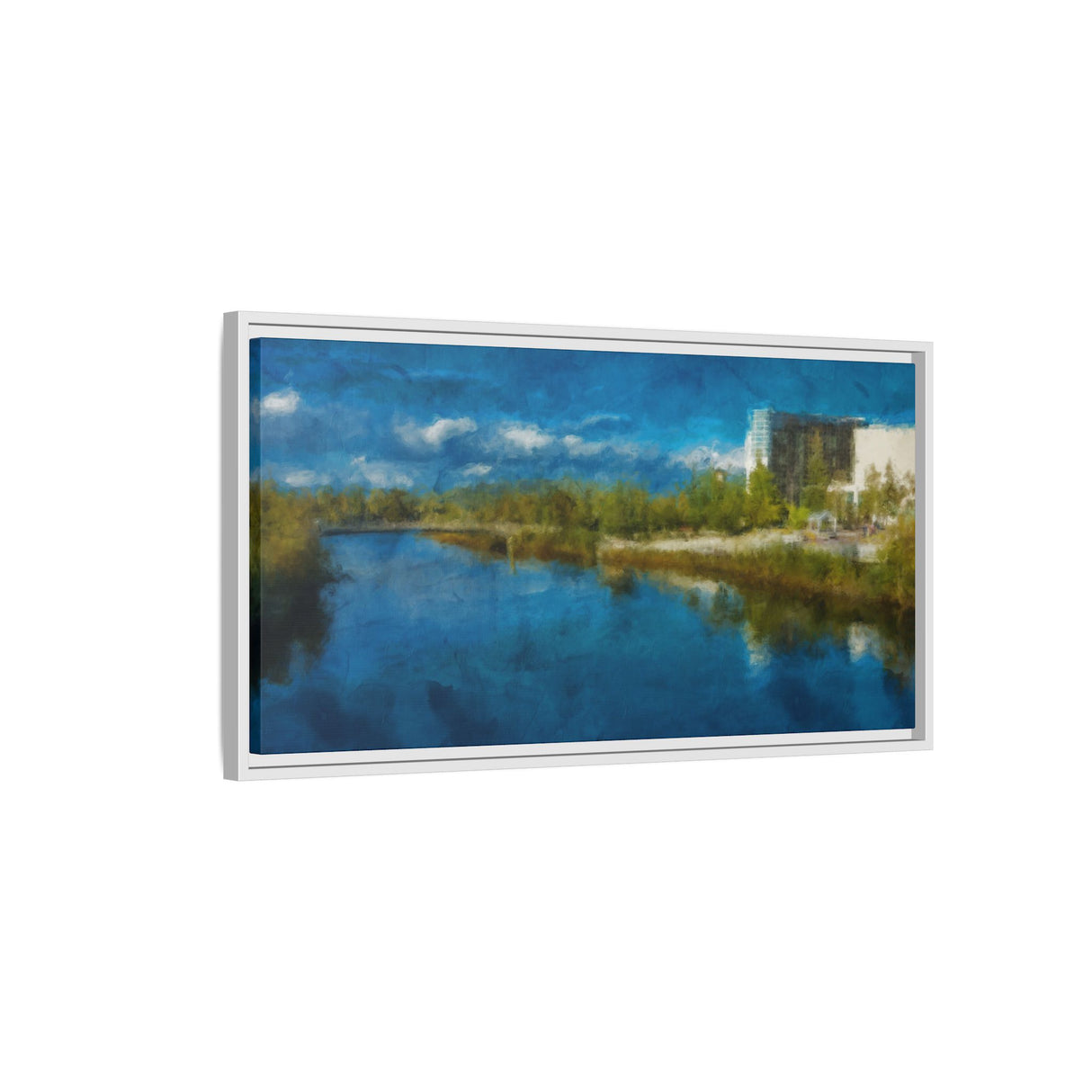 Reflections of Chena River - Fairbanks, Alaska