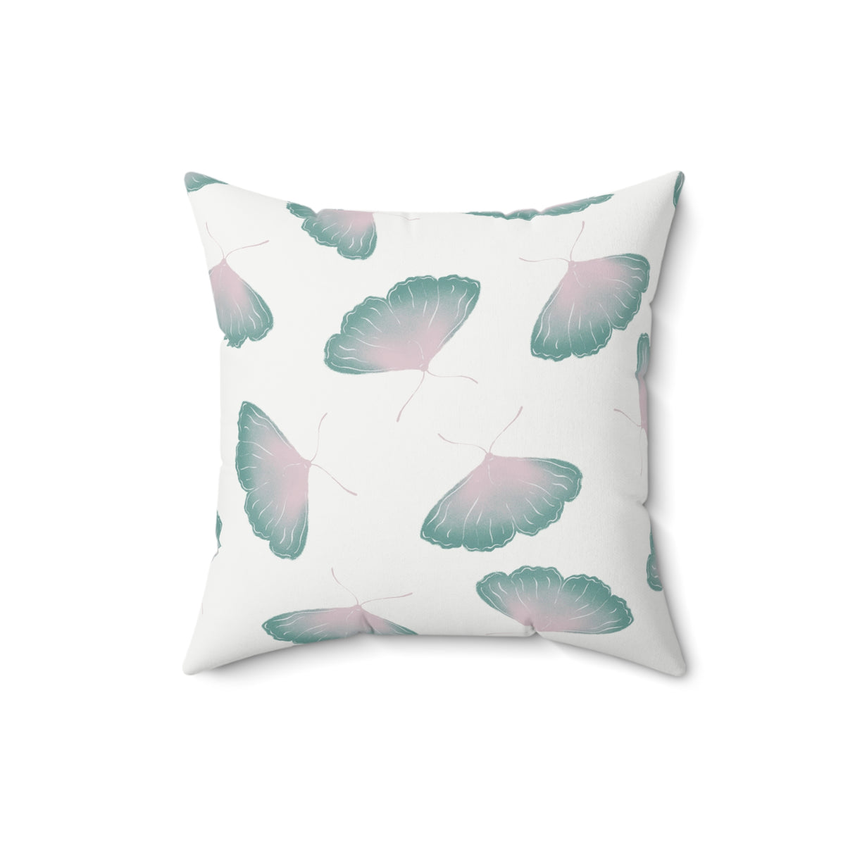 Butterfly Serenity Square Pillow