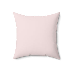 Cosmic Blossom Whimsy Square Pillow