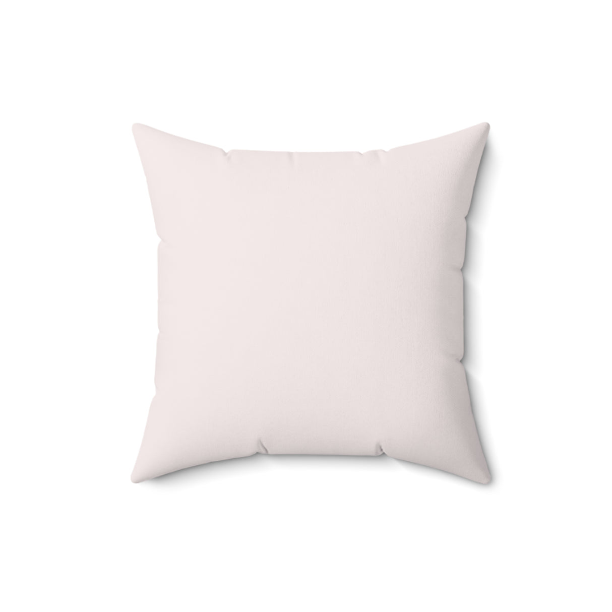 Blush Damask Elegance Square Pillow