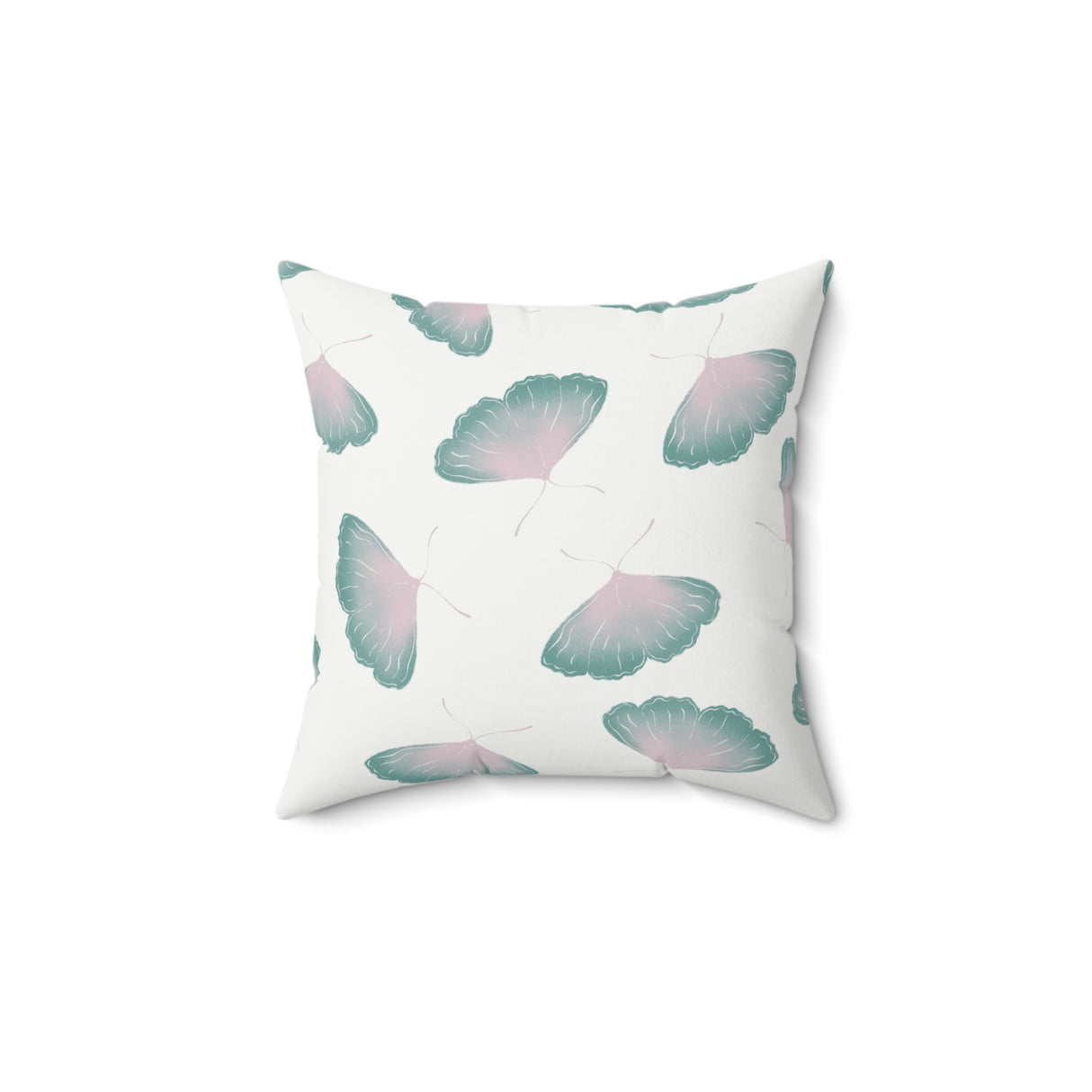 Butterfly Serenity Square Pillow