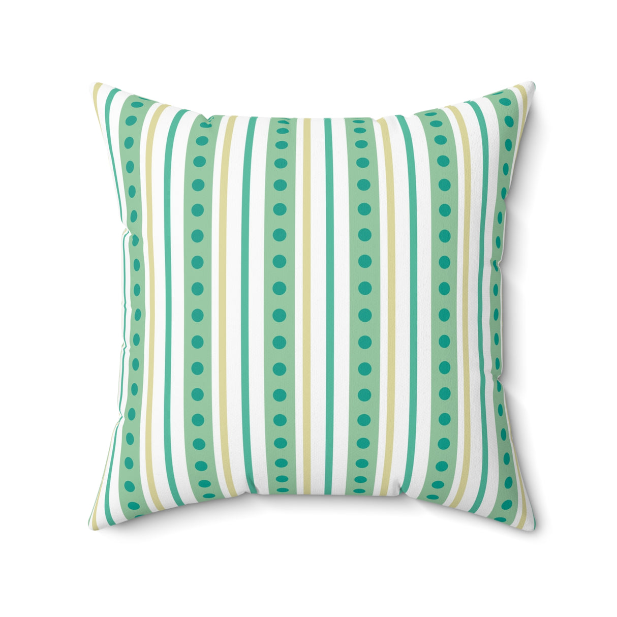 Striped Playfulness Square Pillow