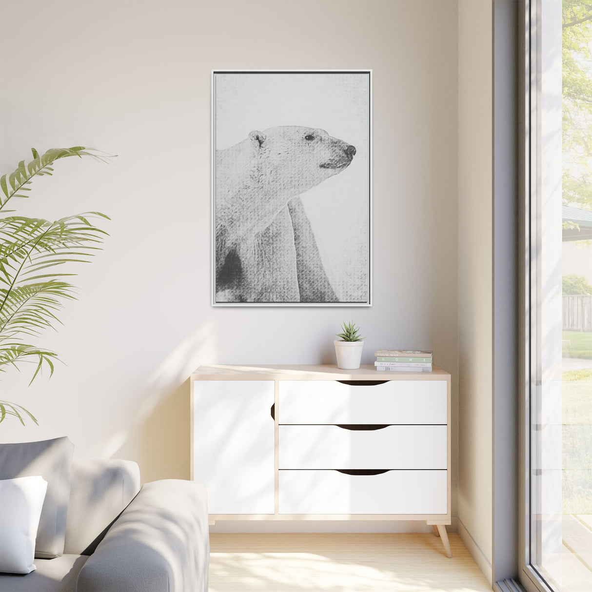 Polar Bear Portrait, Ukkusiksalik National Park