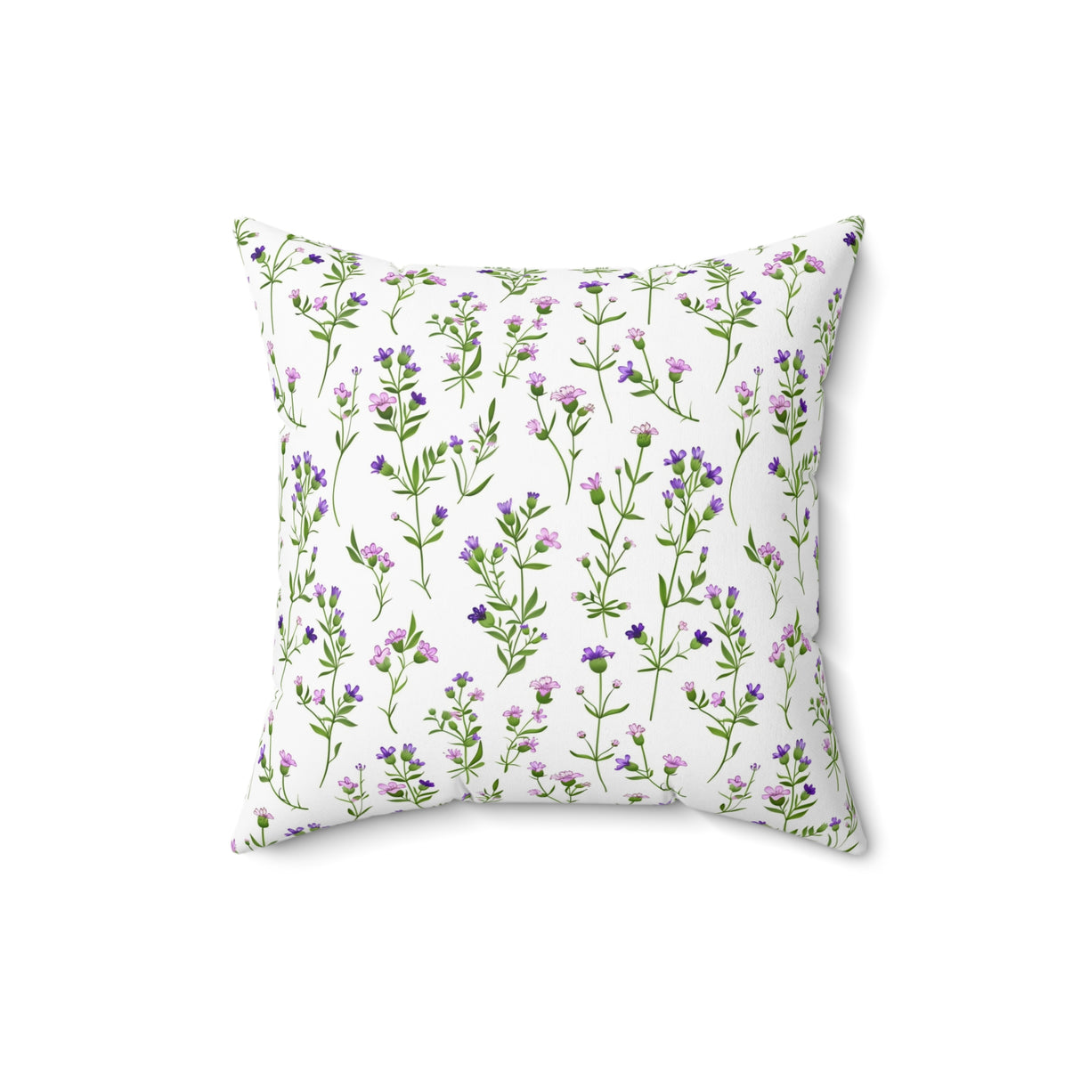 Lavender Meadow Bliss Square Pillow