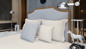 Urban Elegance Dotted Square Pillow