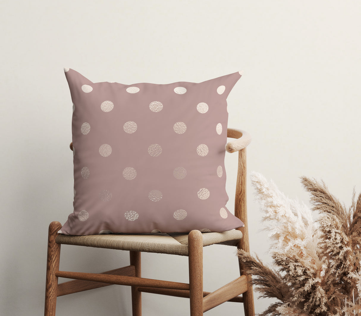 Blossoming Grace Square Pillow