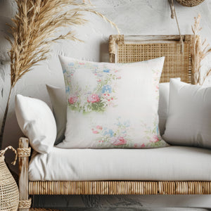 Floral Reverie Square Pillow