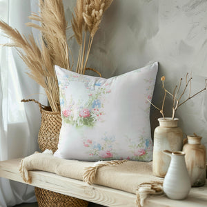 Floral Reverie Square Pillow