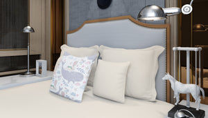 Whimsical Arctic Dreams Square Pillow