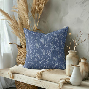 Serene Bamboo Square Pillow