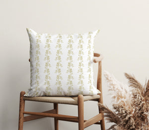 Ivy Cascade Elegance Square Pillow