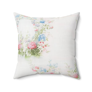 Floral Reverie Square Pillow