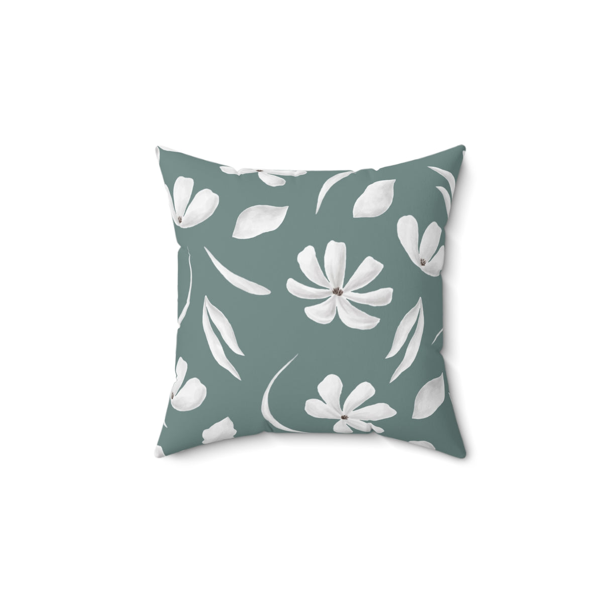 Blossoming Grace Square Pillow