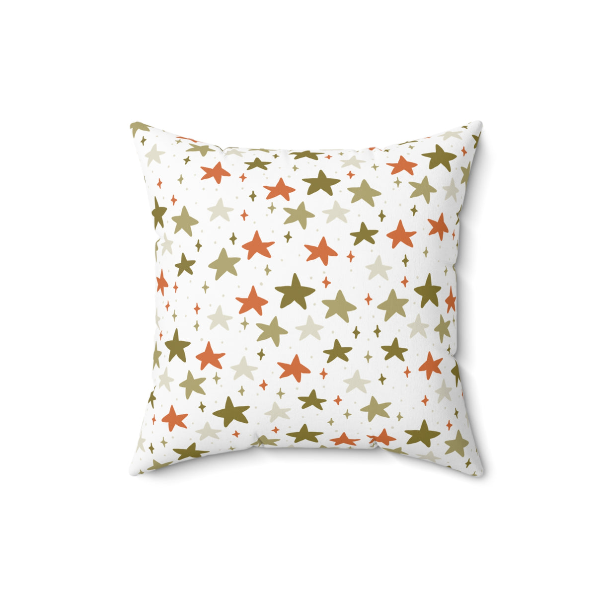 Starry Harvest Night Square Pillow