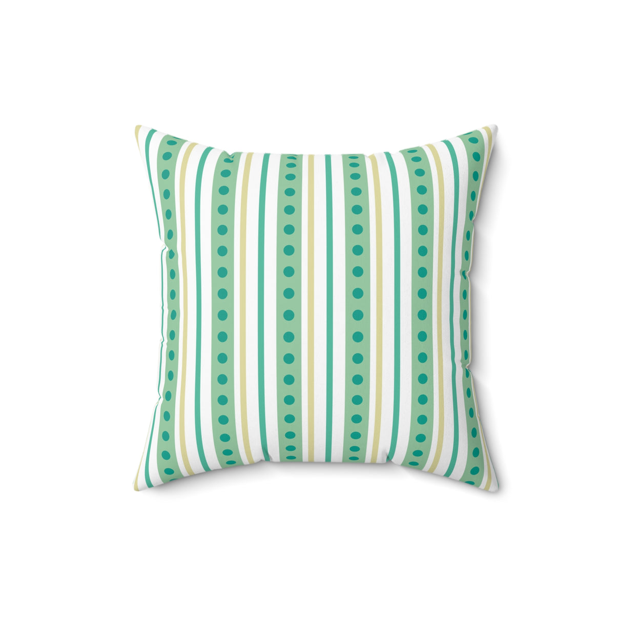 Striped Playfulness Square Pillow