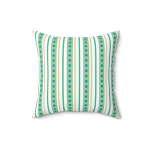 Striped Playfulness Square Pillow