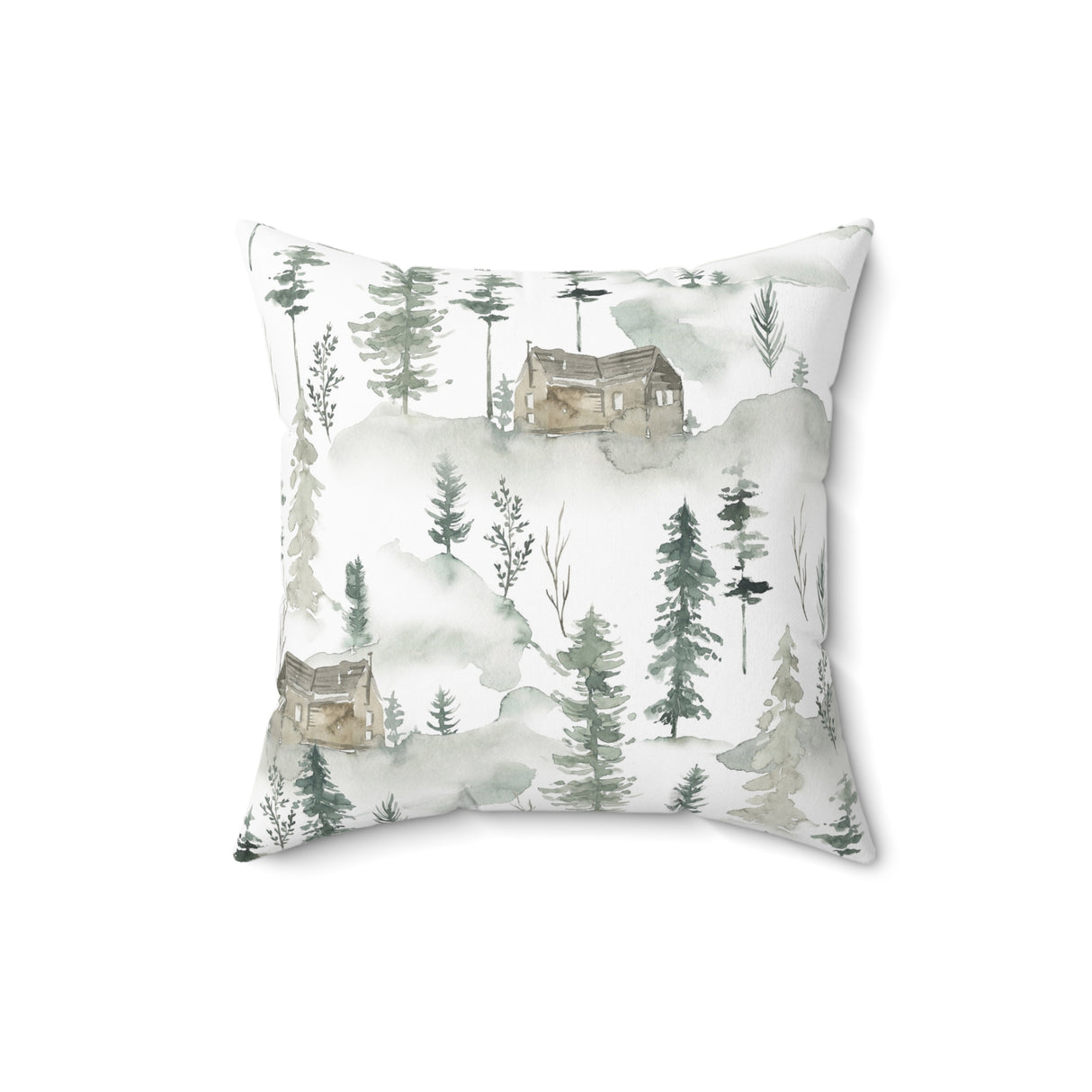 Woodland Serenity Square Pillow