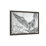 Peregrine Falcon in Flight, Tuktut Nogait National Park