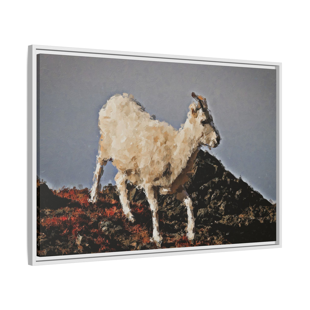 Dall’s Sheep on Rocky Ridge, Nááts'įhch'oh National Park