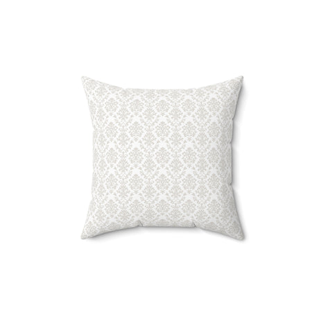 Classic Damask Grace Square Pillow