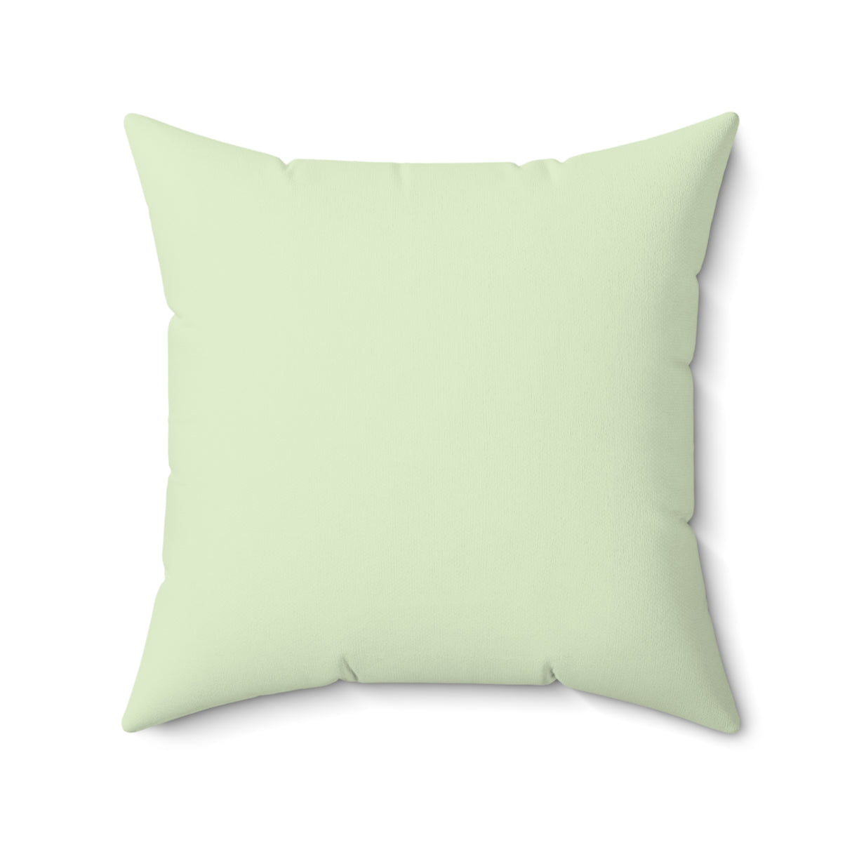 Elegant Mint Rose Garden Square Pillow