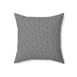 Raindrop Rhythm Square Pillow