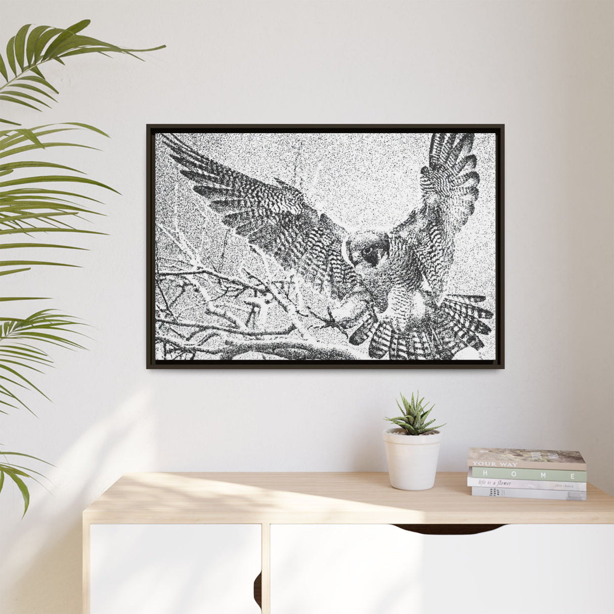 Peregrine Falcon in Flight, Tuktut Nogait National Park