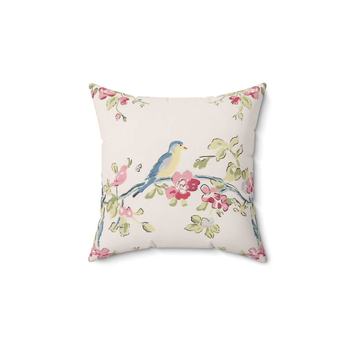 Songbird Serenity Square Pillow