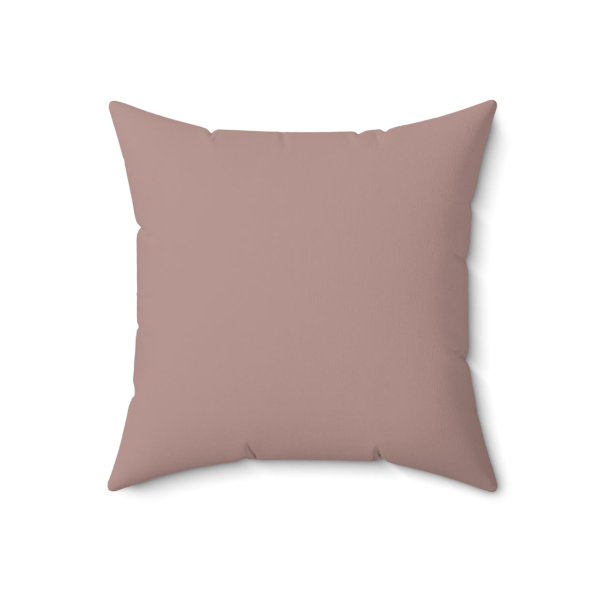 Elegant Blush Accent Square Pillow