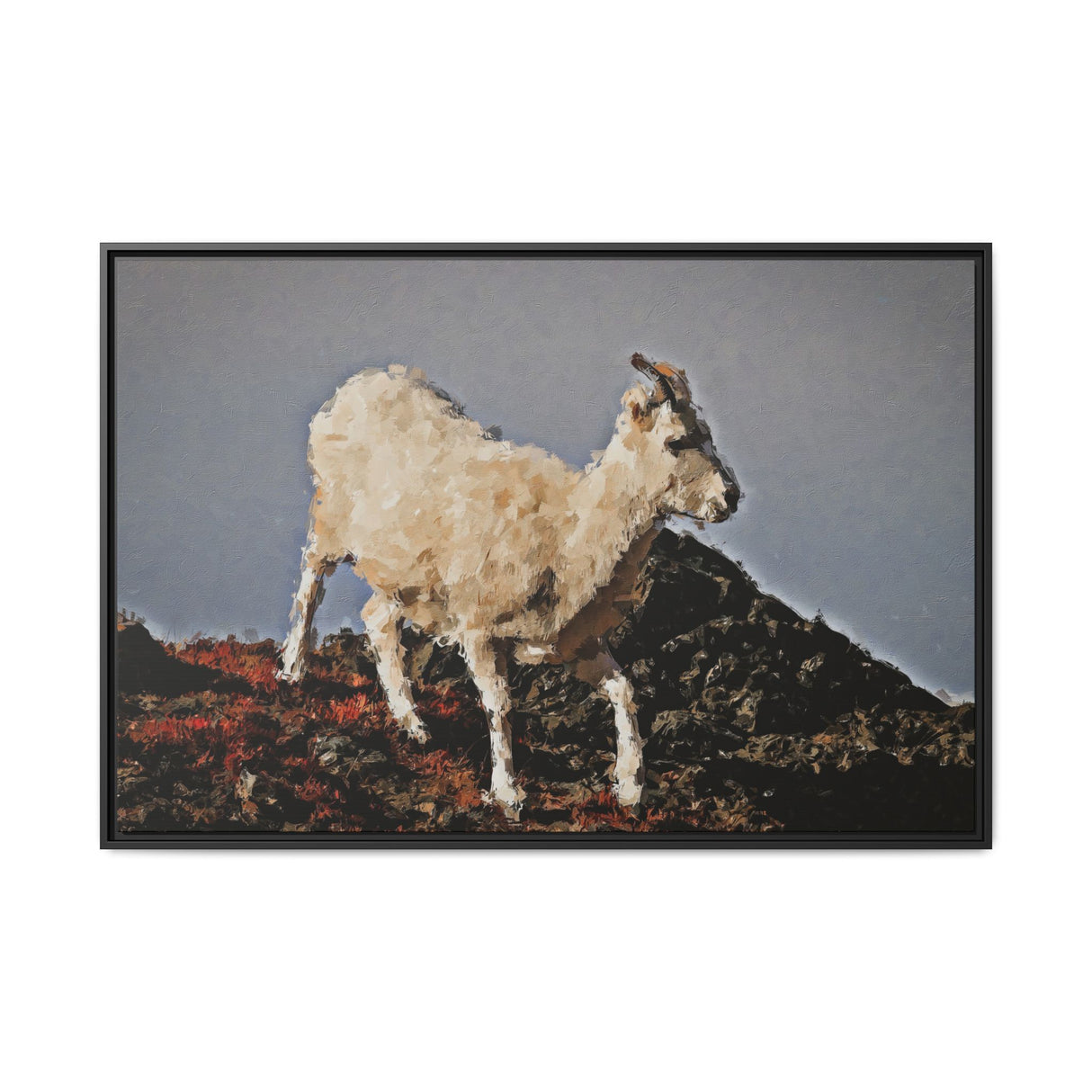 Dall’s Sheep on Rocky Ridge, Nááts'įhch'oh National Park