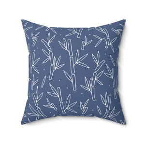 Serene Bamboo Square Pillow