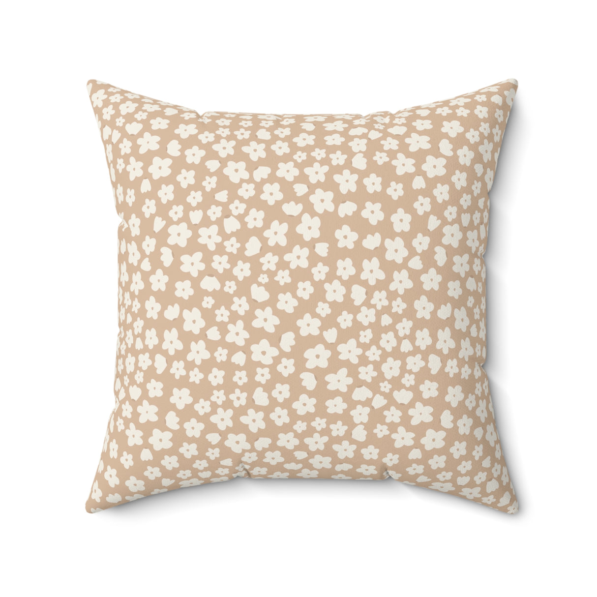 Petite Floral Elegance Square Pillow