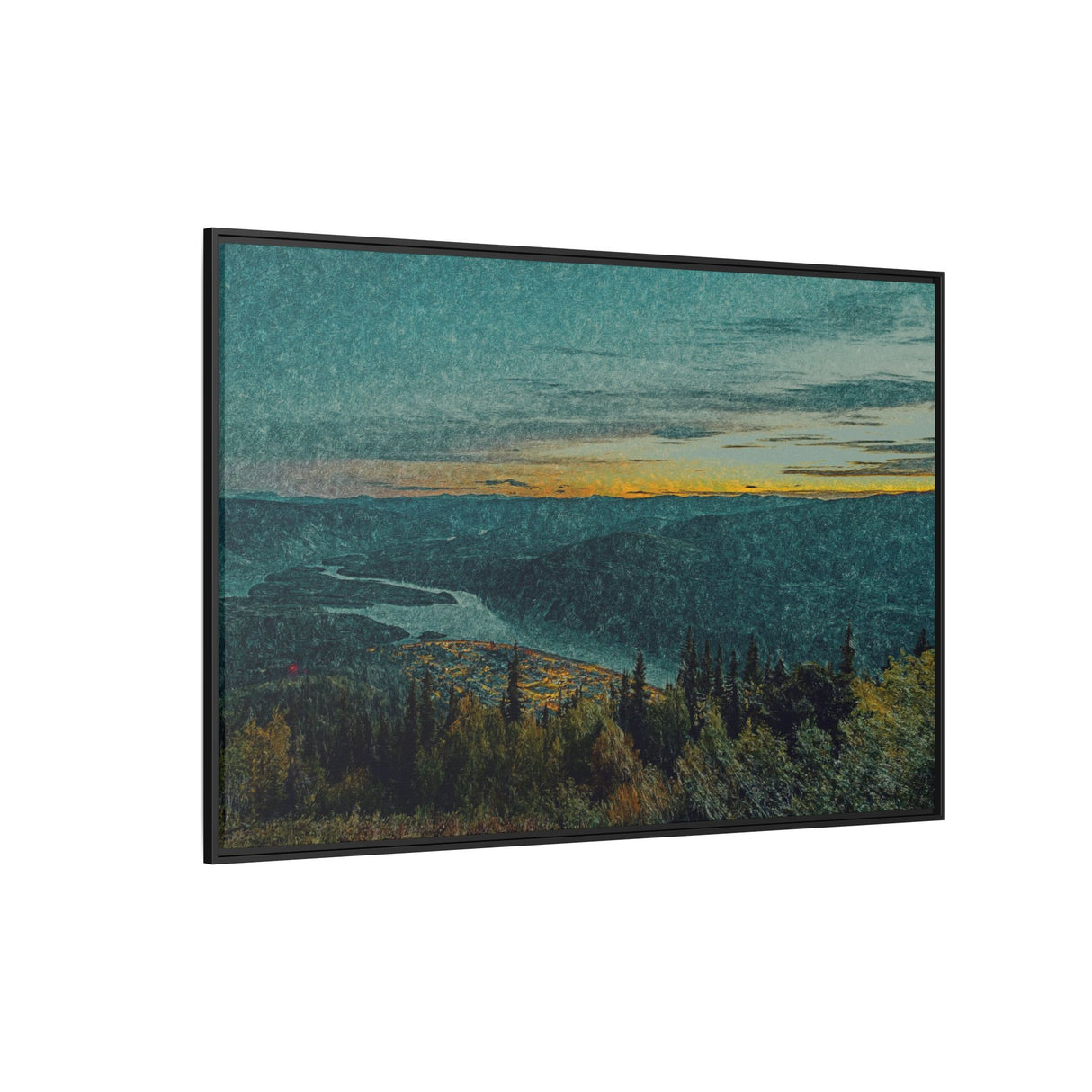 Midnight Glow – Dawson City, Yukon