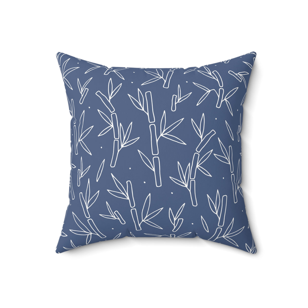 Serene Bamboo Square Pillow