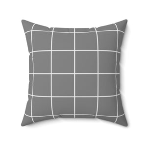 Monochrome Sophistication Square Pillow