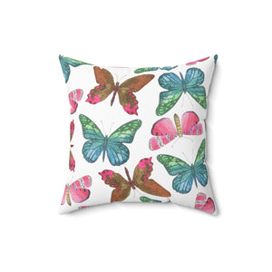 Wings of Whimsy Square Pillow