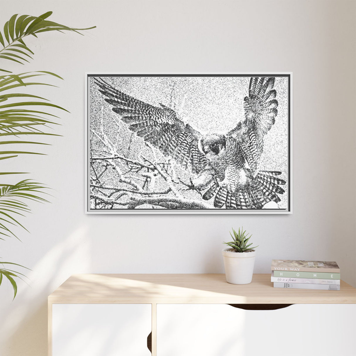 Peregrine Falcon in Flight, Tuktut Nogait National Park