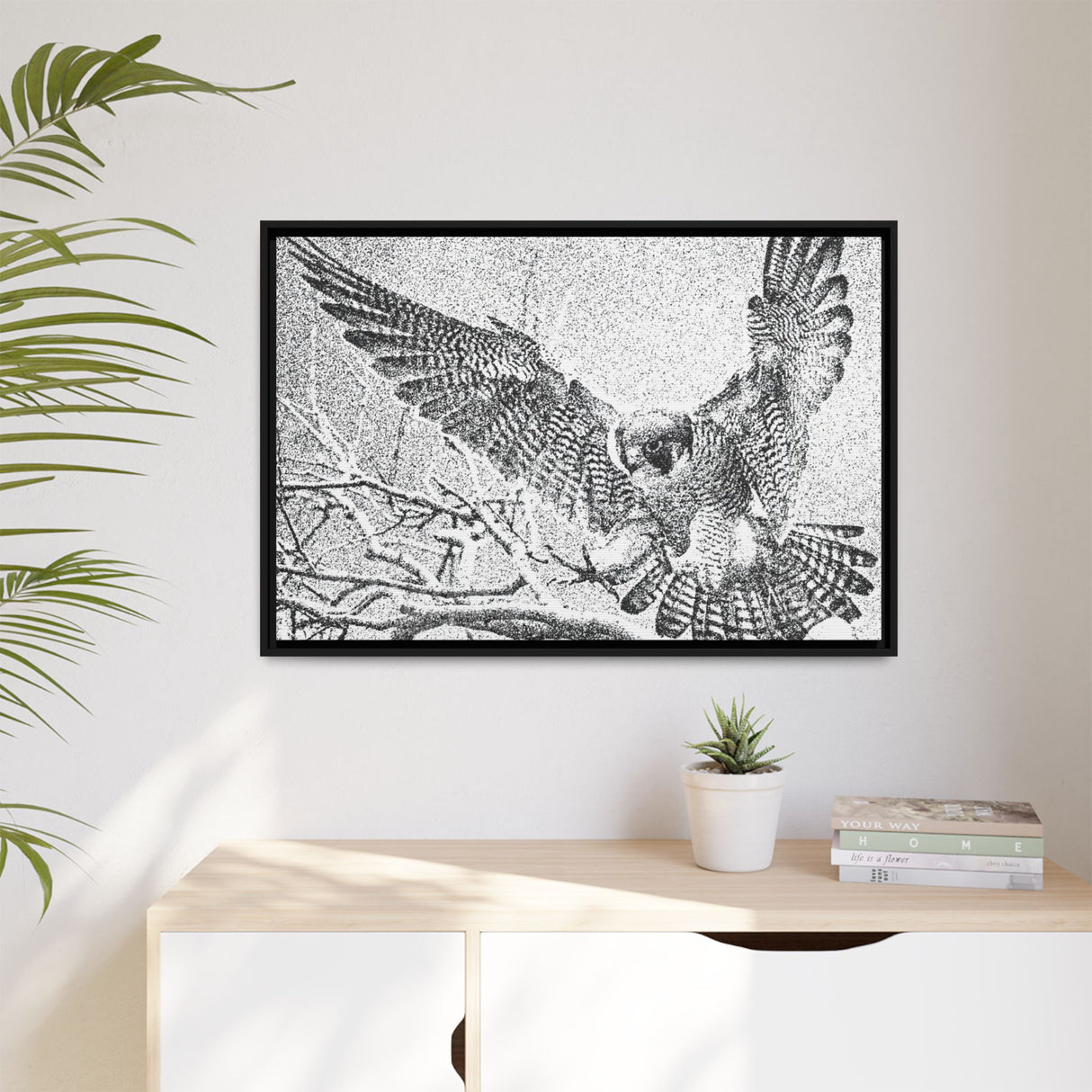 Peregrine Falcon in Flight, Tuktut Nogait National Park