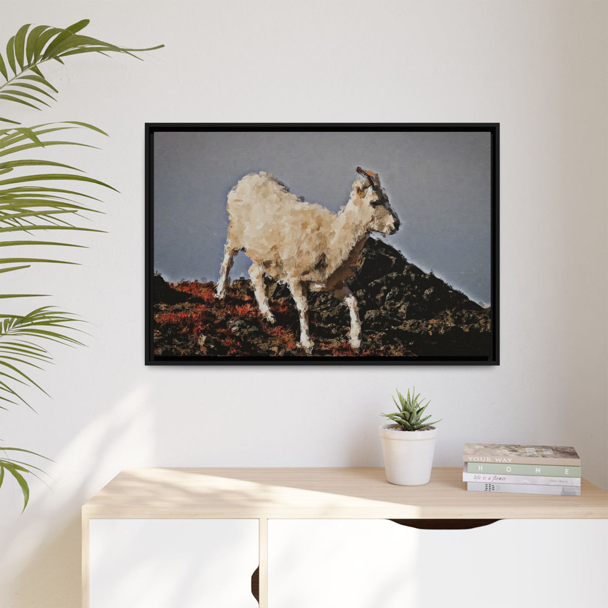 Dall’s Sheep on Rocky Ridge, Nááts'įhch'oh National Park