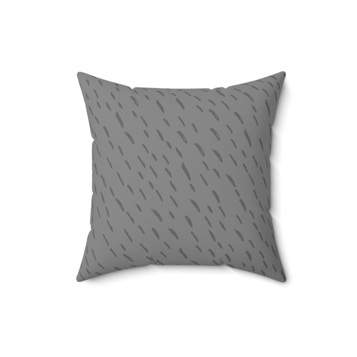 Raindrop Rhythm Square Pillow