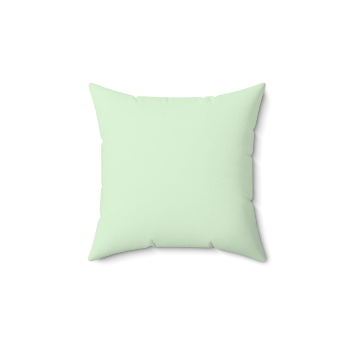 Soft Spring Plaid Square Pillow