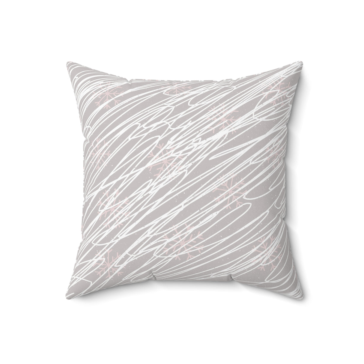 Frosted Whimsy Square Pillow