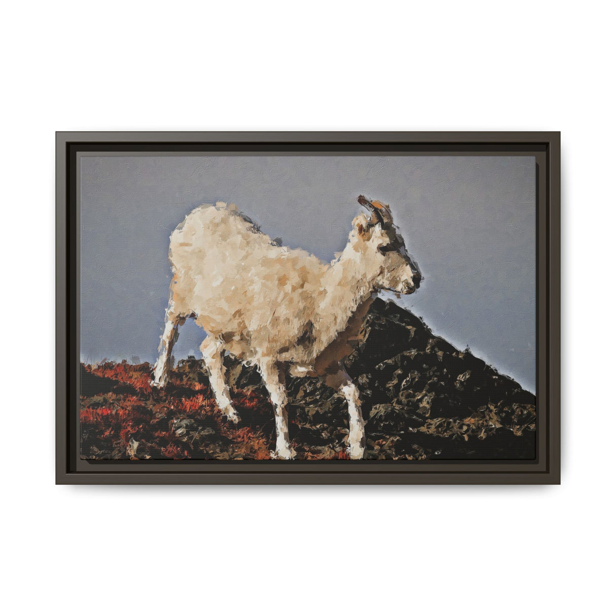 Dall’s Sheep on Rocky Ridge, Nááts'įhch'oh National Park